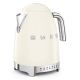25. SMEG KLF04CREU electric kettle cream