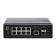 2. LevelOne Industrial Gb/L2 Managed PoE Switch 10-Port 360W 1Gbps