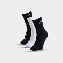 Boys' casual ankle socks (3-pack) 4F 4FJWAW25USOCM391-91A
