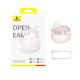 7. OWS Baseus Bass BC1 Earphones with Clip - Pink