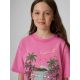 3. Girls' cotton T-shirt 4F 4FJRSS26TTSHF3981-54S