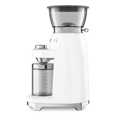 2. Smeg CGF03WHEU Coffee Grinder 150 W White