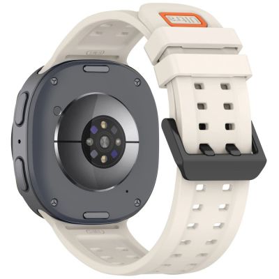 2. Tech-Protect Silicone Air Strap for Samsung Galaxy Watch 40/44/46 mm - Beige