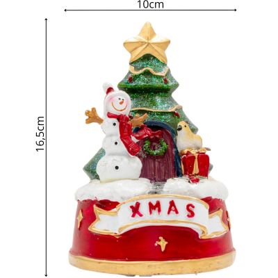 23. SNOWMAN PLAYING CHRISTMAS DECORATION