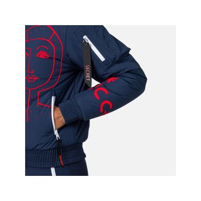 11. Rossignol W Yety Fleecy Bomber Jacket Jkt blue