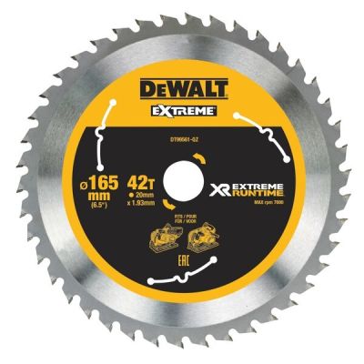DeWALT DT99561-QZ circular saw blade 16.5 cm 1 pc.