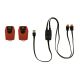 13. GLOVII HEATED, APP-CONTROLLED SKI INSERTS, BATTERIES INCLUDED WITH GW4U SKI BOOT HOLDER