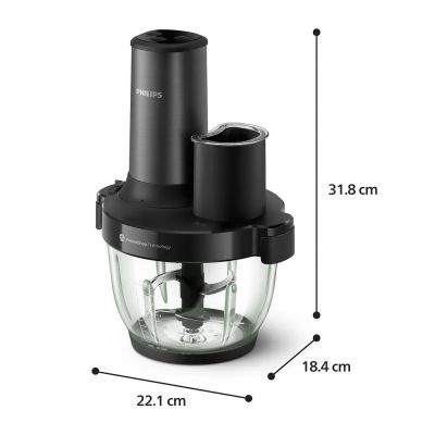 8. Philips 5000 series HR1501/00 5000 series chopper