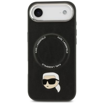 3. Karl Lagerfeld Karl Pin MagSafe Case for iPhone Air - Black