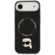 3. Karl Lagerfeld Karl Pin MagSafe Case for iPhone Air - Black