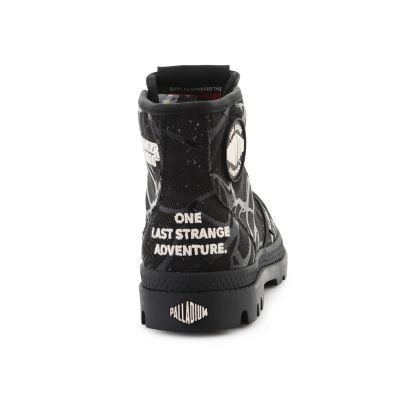 5. Palladium Stranger Things Pampa Hi Tunnels 94626-008-M Black