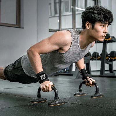 6. Rockbros 0431001 sports wristband - black (2 pcs.)