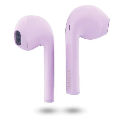 3. Guess GUTWST26PSU TWS Bluetooth headphones + docking station - purple Classic EST Logo