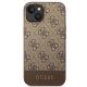 3. Guess 4G Stripe Collection Case for iPhone 14 Plus / 15 Plus 6.7" - Brown
