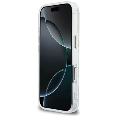 5. Karl Lagerfeld IML K Head Logo MagSafe Case for iPhone 17 Pro Max - Clear