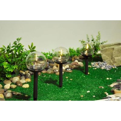 29. DECORATIVE SOLAR BALL LAMP 10X34.5CM