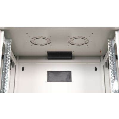 5. Equip EPM-09-6045-G-CBAA 9U Rack Wall Mounted Cabinet Light Gray