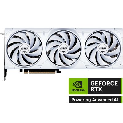 18. MSI GeForce RTX 5080 16GB VENTUS 3X OC WHITE GDDR7 Graphics Card