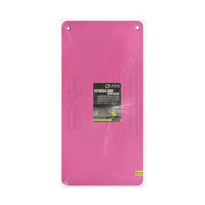 28. Club fitness mat with holes HMS Premium MFK02 Pink-Black