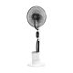 Standing fan with mist function - white