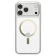 4. Spigen Ultra Hybrid Mag MagSafe Case for iPhone 18 Pro / 17 Pro - Transparent Gold