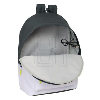 5. Real Madrid sports backpack with USB and laptop compartment double backpack 612554820