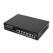 ESPERANZA 6-Port PoE Switch 10/100M 60W SPINNER ENS105