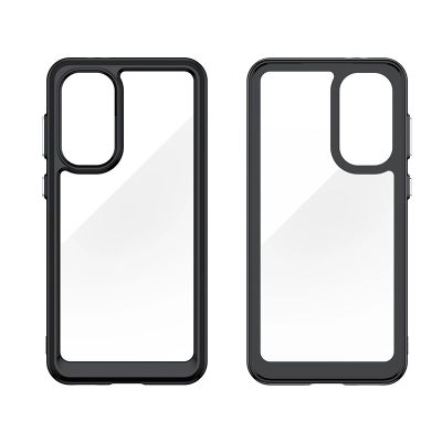 2. Outer Space Case for Samsung Galaxy A36 Cover with Flexible Frame - Black