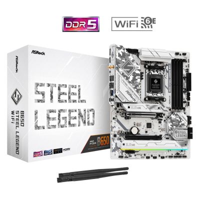 6. Asrock B650 STEEL LEGEND WIFI Motherboard