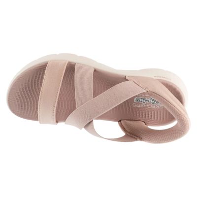 3. Skechers Slip-Ins: Go Walk Flex Sandal - Glimmer Up 141489-ROS Pink 36