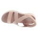 3. Skechers Slip-Ins: Go Walk Flex Sandal - Glimmer Up 141489-ROS Pink 36