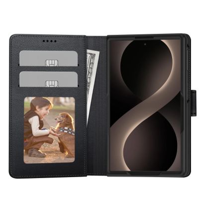 2. Tech-Protect Wallet Case for Samsung Galaxy Z Fold 8 - Black