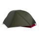 11. MSR Hubba Hubba Bikepack 1 person Green, Red, White Triangle Tent