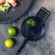 2. Microplane 43004 Hand Grater/Spiralizer Flat Grater Black