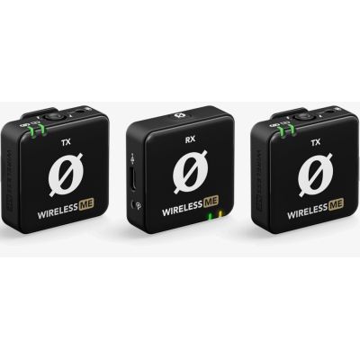 19. RODE Wireless ME Dual - Compact Wireless Microphone System with Two Transmitters for Dual-Channel Recording (Black)