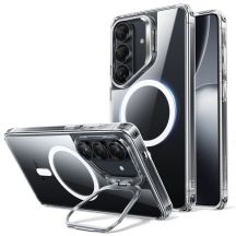 ESR Classic Hybrid Kickstand MagSafe Case for Samsung Galaxy S26 - Transparent