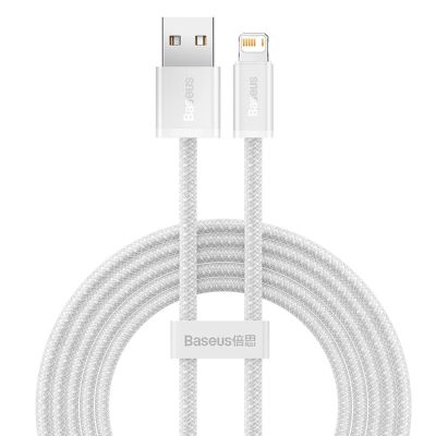 Baseus Dynamic Series 2.4A USB-A - Lightning cable 2m - white