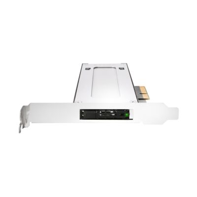 ICY Dock ToughArmor MB840M2P-B Storage Controller - M.2 NVMe Card - PCIe 3.0 x4 - 1 Transmitter/Channel - Silver