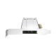 ICY Dock ToughArmor MB840M2P-B Storage Controller - M.2 NVMe Card - PCIe 3.0 x4 - 1 Transmitter/Channel - Silver