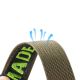 4. Dux Ducis Strap (Outdoor Version) Apple Watch Ultra Strap, SE, 9, 8, 7, 6, 5, 4, 3, 2, 1 (49, 45, 44, 42 mm) Nylon Band Bracelet Black/Green