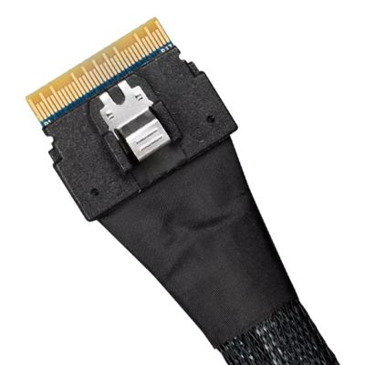 2. ICY Dock MB206L-B internal SAS cable - 8i Slim SAS (SFF-8654) (M) to 4i OCuLink (SFF-8611) - 50cm - for ToughArmor MB699VP-B V2, MB699VP-B V3, MB720MK-B V2, MB852M2PO-B