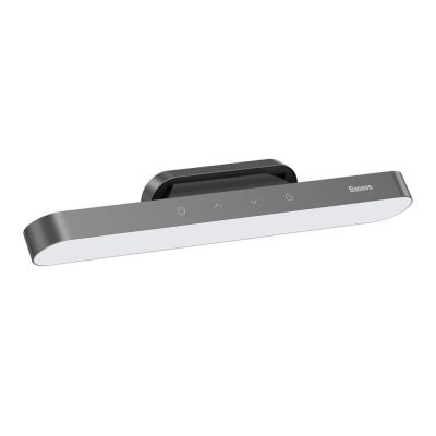 4. Baseus Magnetic LED Bedside Lamp Under Cabinet Lamp for Home Kitchen Room Gray (DGXC-C0G)