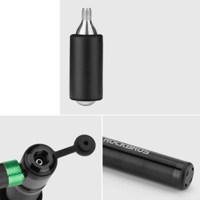 6. Rockbros HQ-75D-CO2 Manual/Aluminum CO2 Pump - Black