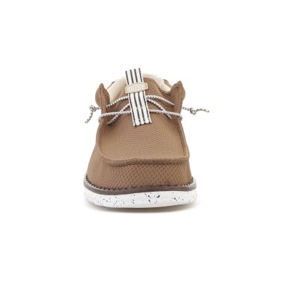 2. HEYDUDE WALLY MESH NEUTRALS MALT BROWN/MULTI 45301-2MW