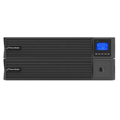 2. POWER WALKER UPS ON-LINE RACK 19" VFI 3000 ICR IOT PF1 1/1 PHASE, 3000VA, 8X IEC C13 + 1X IEC C19, USB/RS232, LCD