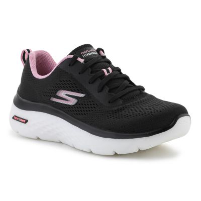 SKECHERS GO WALK HYPER BURST SPACE INSIGHT BLACK/PINK 124578-BKPK