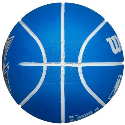 5. Wilson NBA Dribbler Dallas Mavericks Mini Ball WTB1100PDQDAL basketball