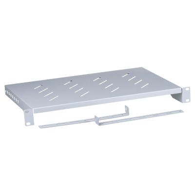 LANBERG SHELF FOR CABINETS 19" 600MM (1U, 483X330MM) GRAY AK-1004-S