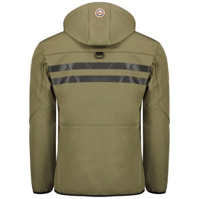 2. Geographical Norway Royaute DB 068 M WY1996H/GN-Kaki / Orange Softshell Jacket