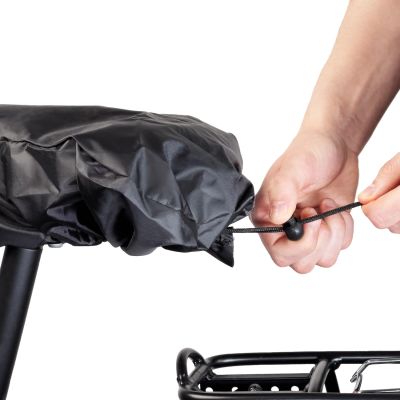 3. Waterproof saddle cover - black